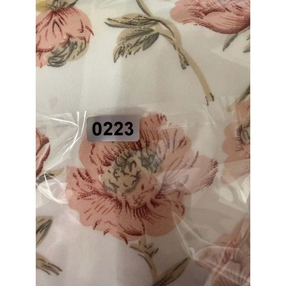 Entro Floral Swing Dress Size S Cottagecore Boho Mini‎ Dress